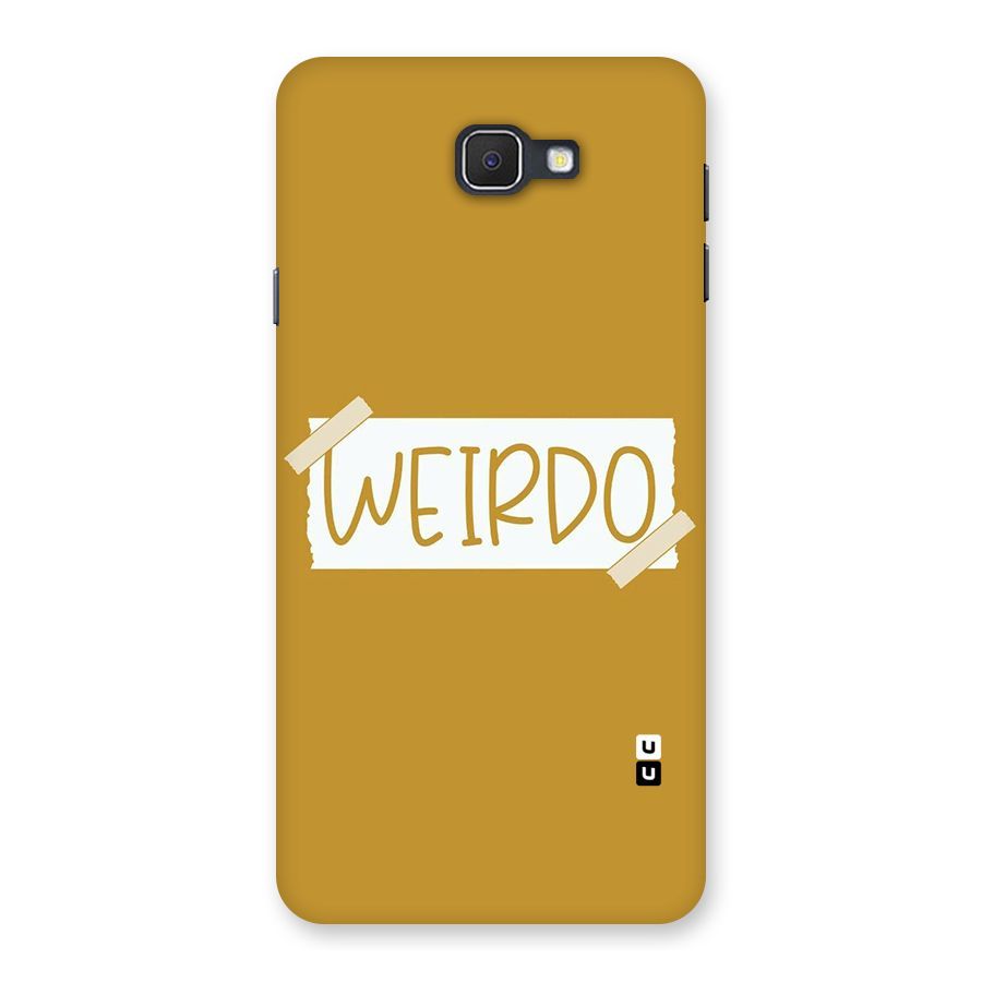 Simple Weirdo Back Case for Samsung Galaxy J7 Prime