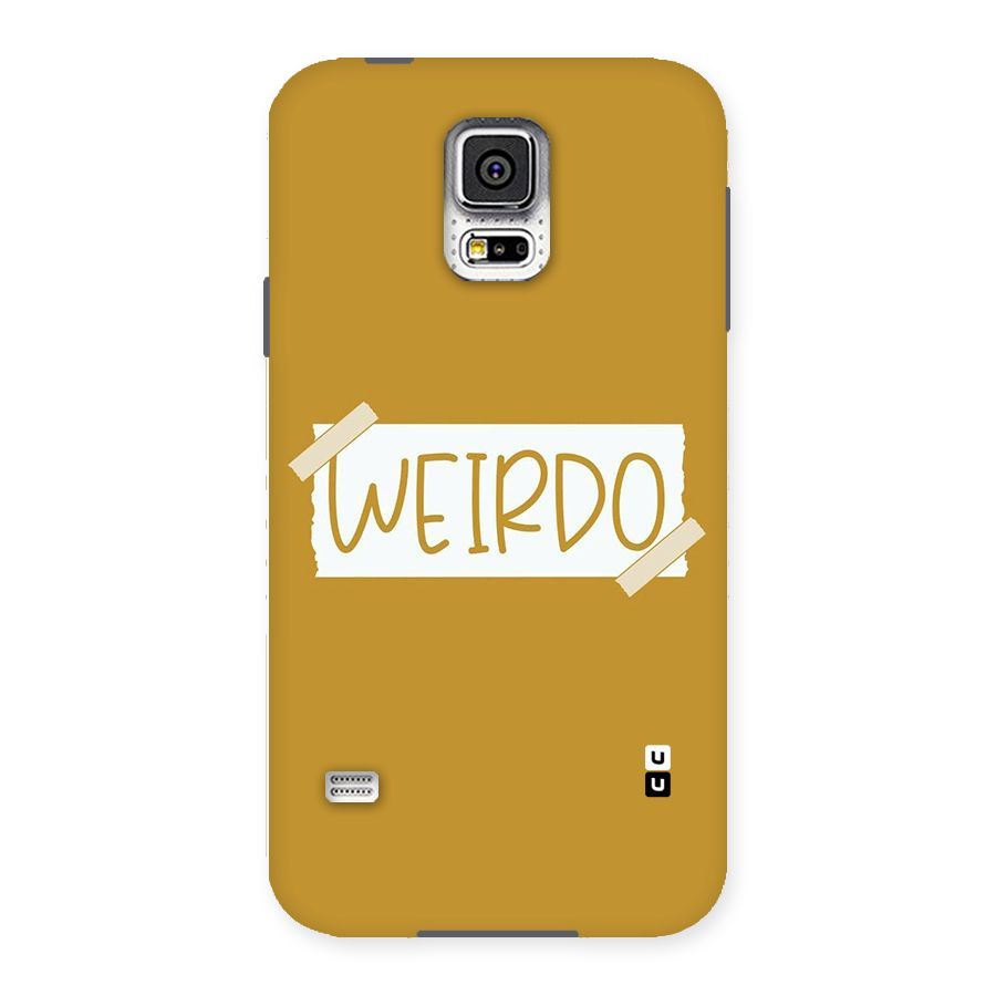 Simple Weirdo Back Case for Samsung Galaxy S5