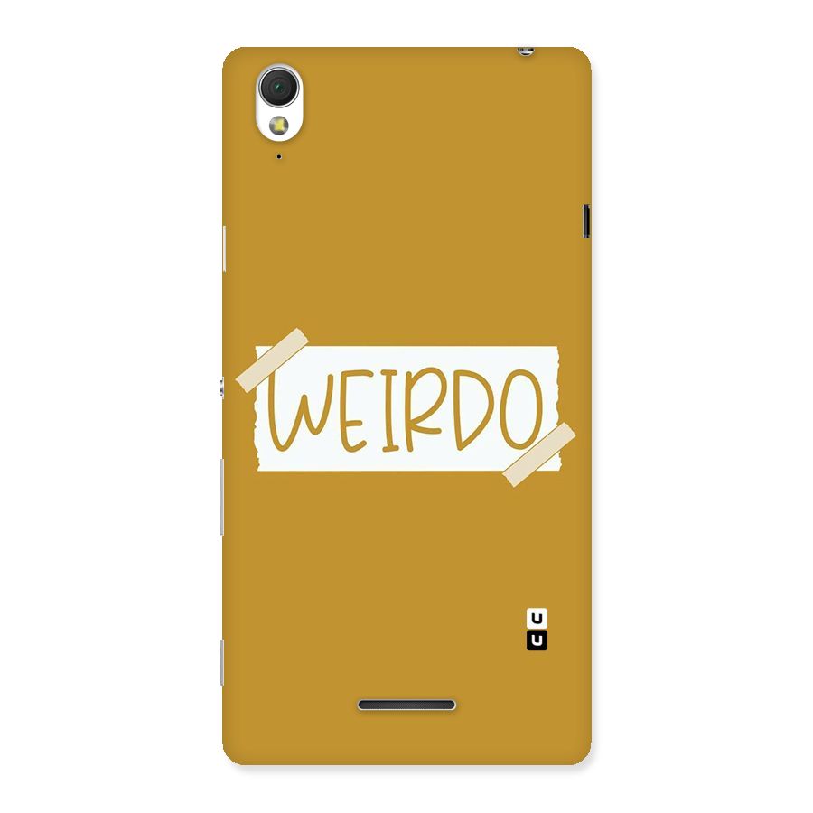 Simple Weirdo Back Case for Sony Xperia T3