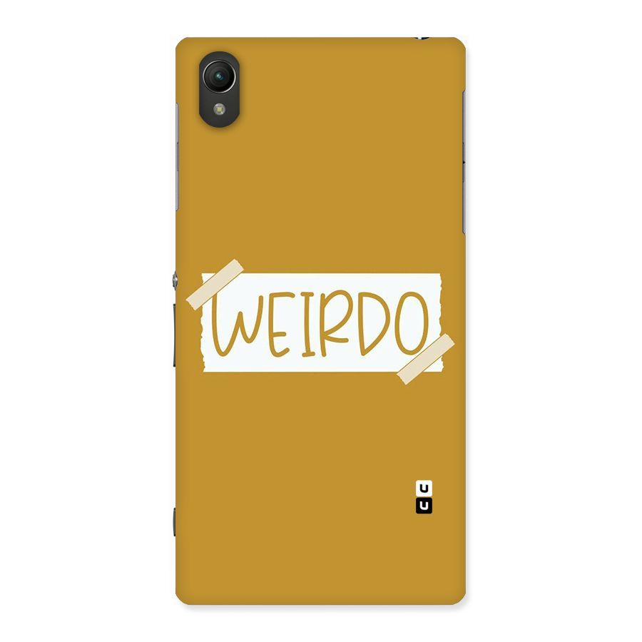 Simple Weirdo Back Case for Sony Xperia Z1