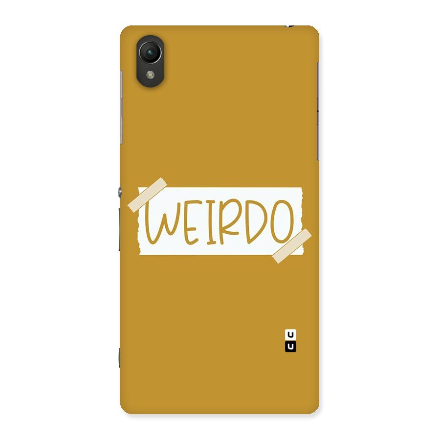 Simple Weirdo Back Case for Sony Xperia Z2