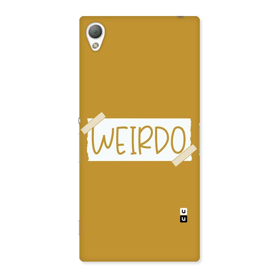 Simple Weirdo Back Case for Sony Xperia Z3