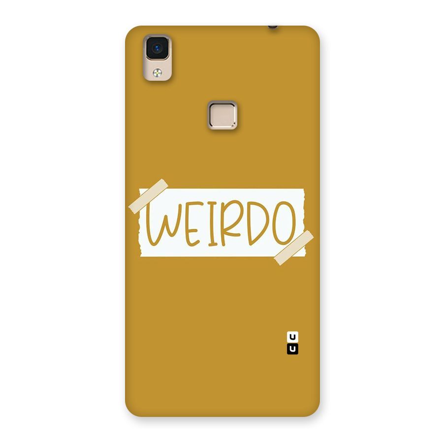 Simple Weirdo Back Case for V3 Max