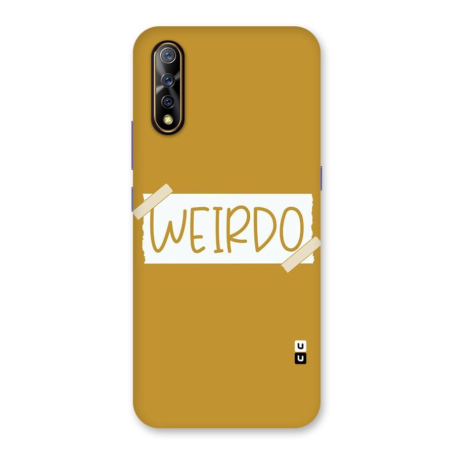 Simple Weirdo Back Case for Vivo S1