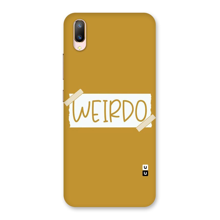 Simple Weirdo Back Case for Vivo V11 Pro