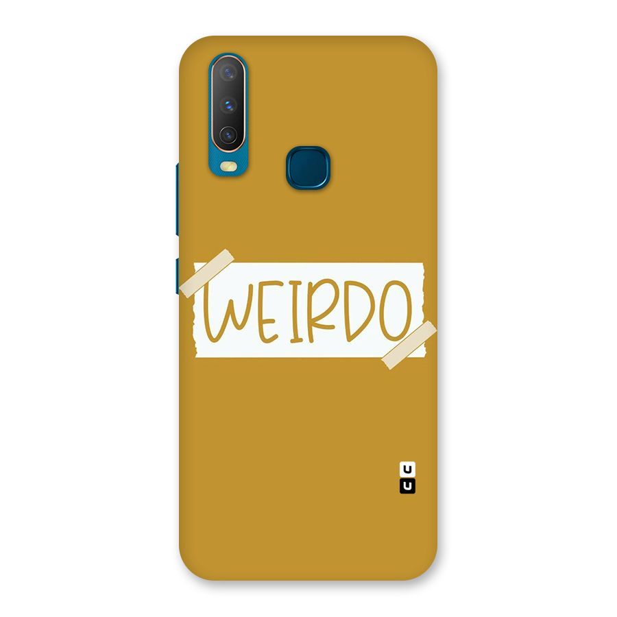 Simple Weirdo Back Case for Vivo Y12