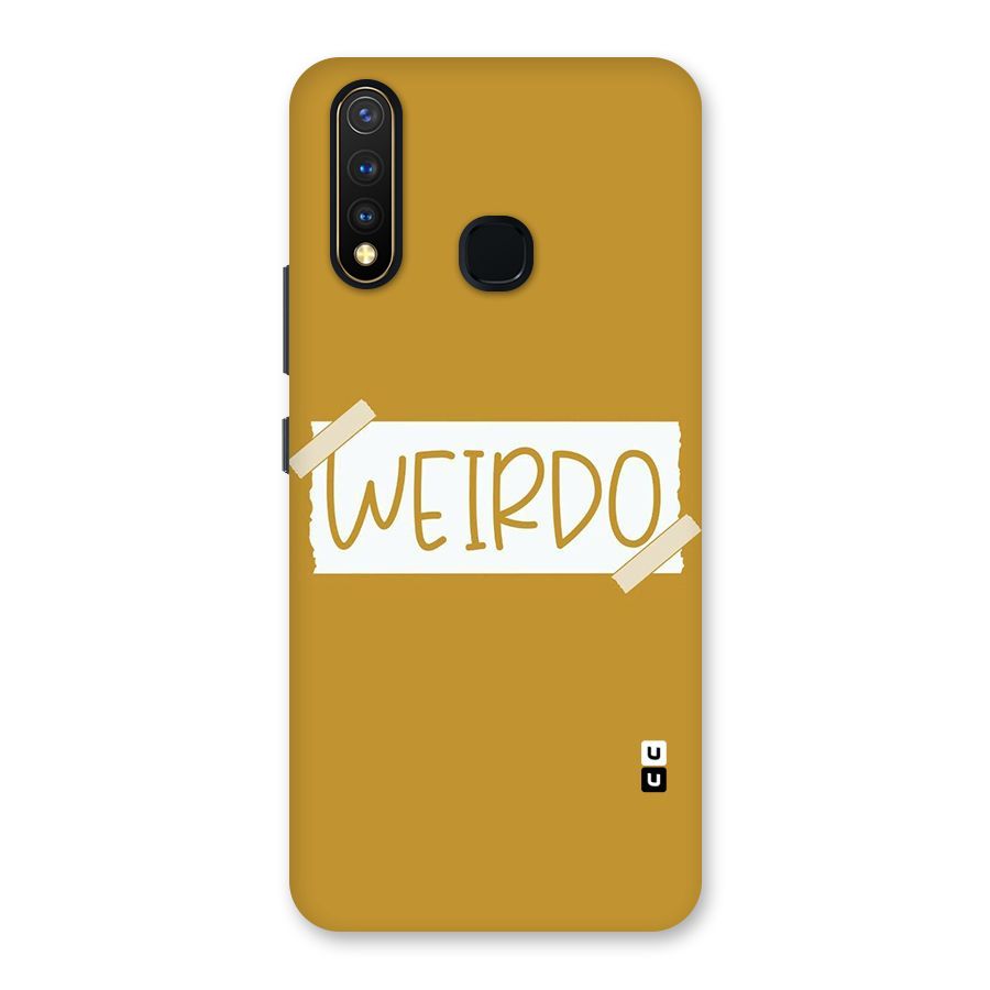 Simple Weirdo Back Case for Vivo Y19