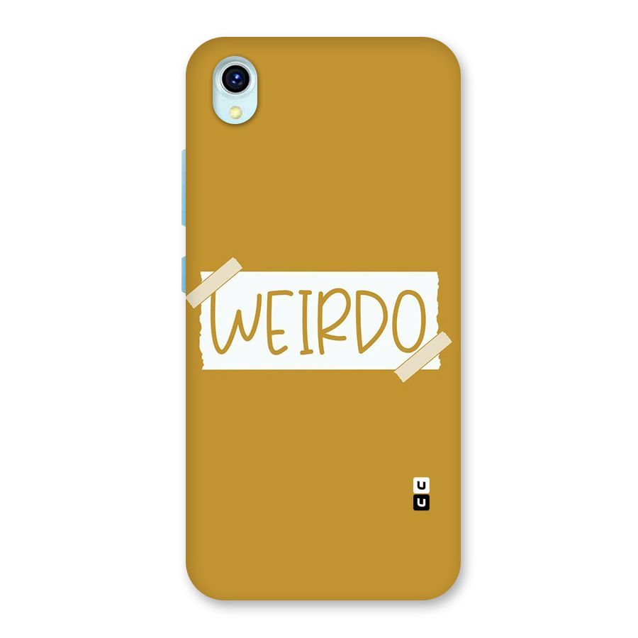 Simple Weirdo Back Case for Vivo Y1s