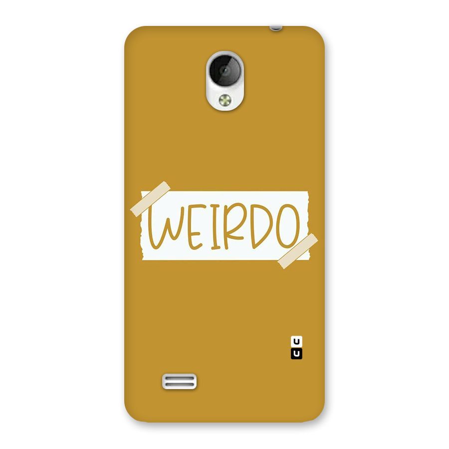 Simple Weirdo Back Case for Vivo Y21