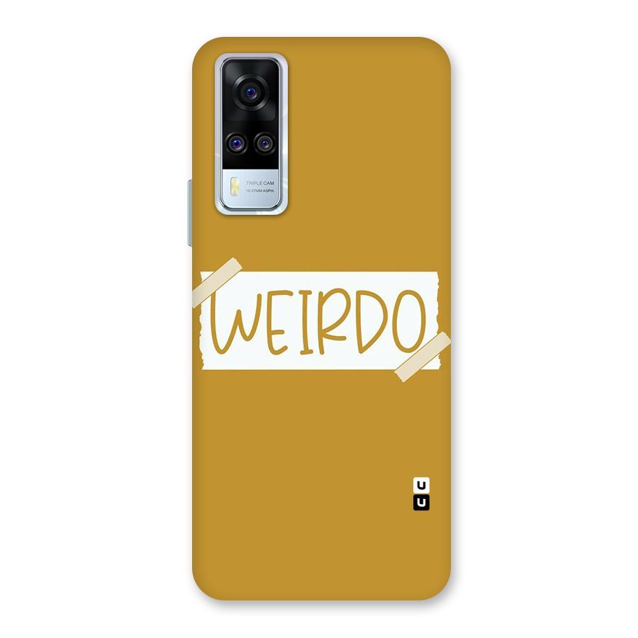 Simple Weirdo Back Case for Vivo Y31