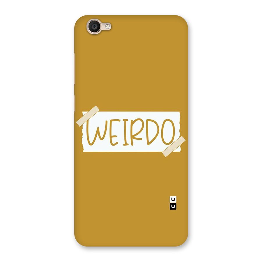 Simple Weirdo Back Case for Vivo Y55s