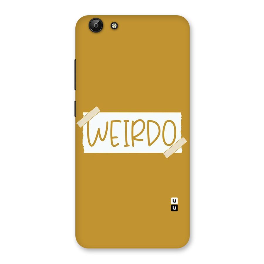 Simple Weirdo Back Case for Vivo Y69