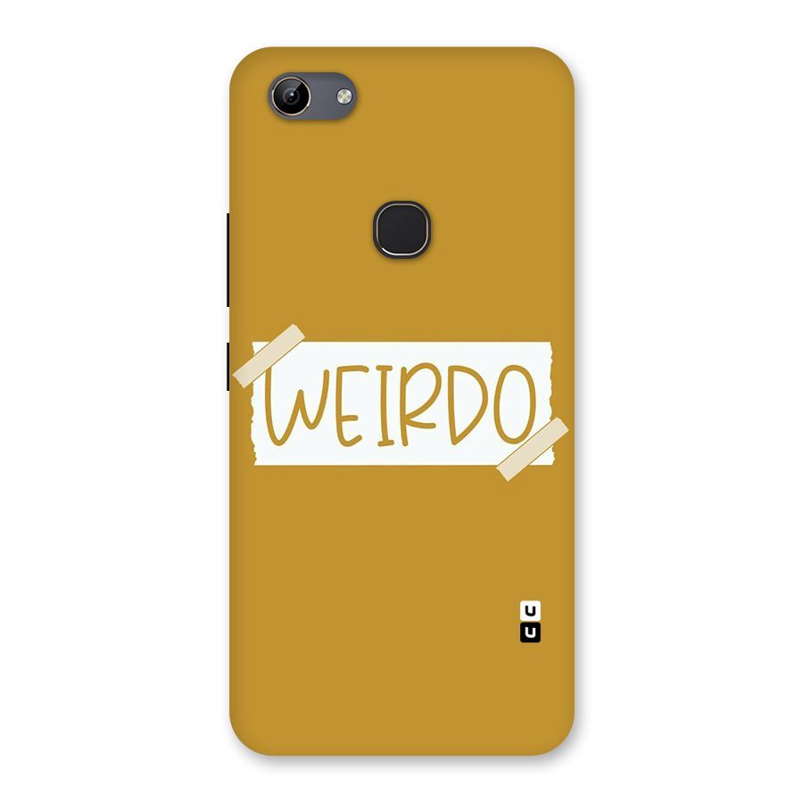 Simple Weirdo Back Case for Vivo Y81