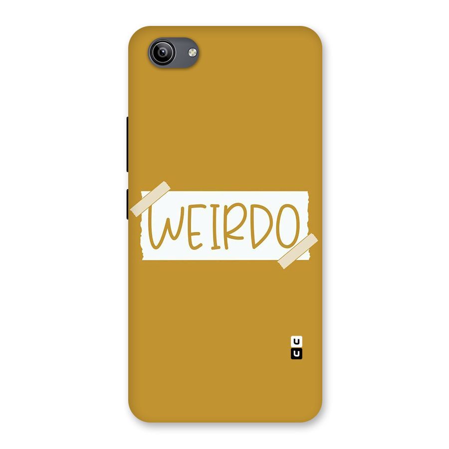Simple Weirdo Back Case for Vivo Y81i