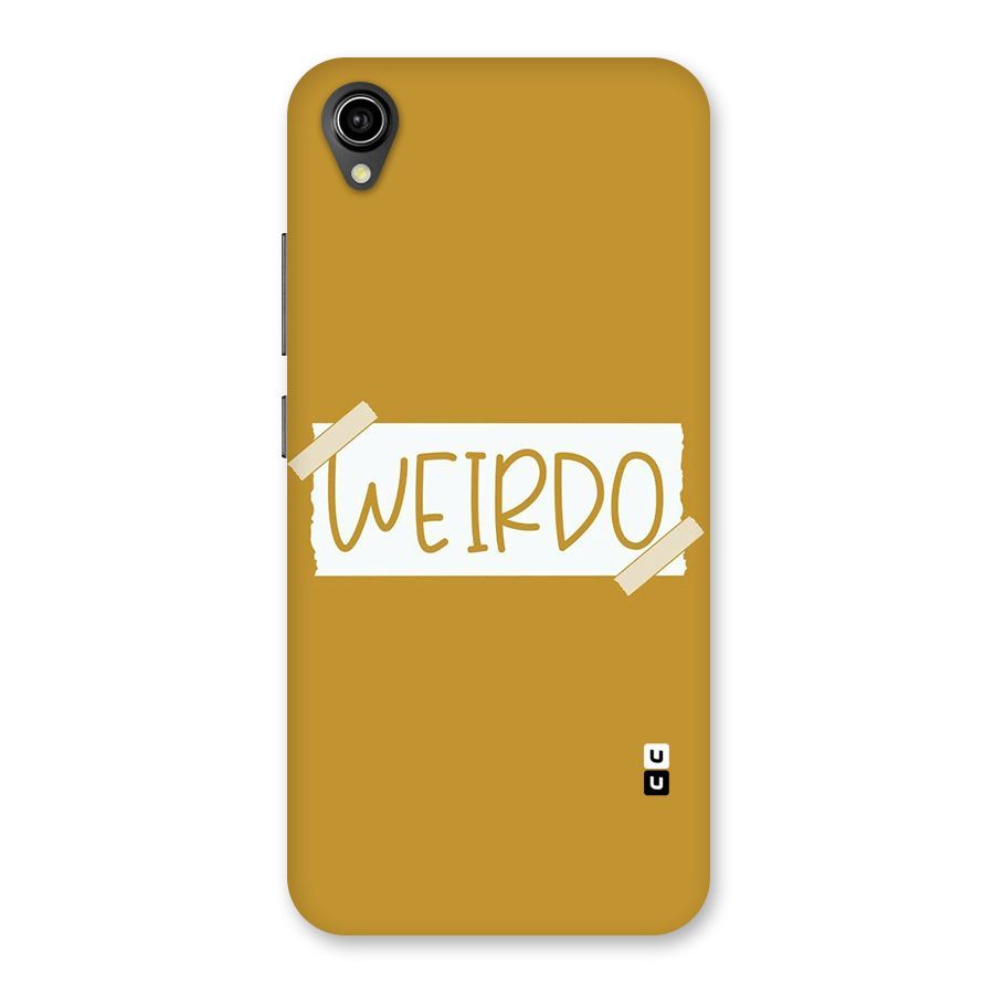 Simple Weirdo Back Case for Vivo Y90