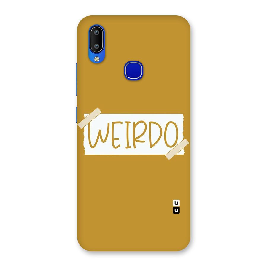Simple Weirdo Back Case for Vivo Y91