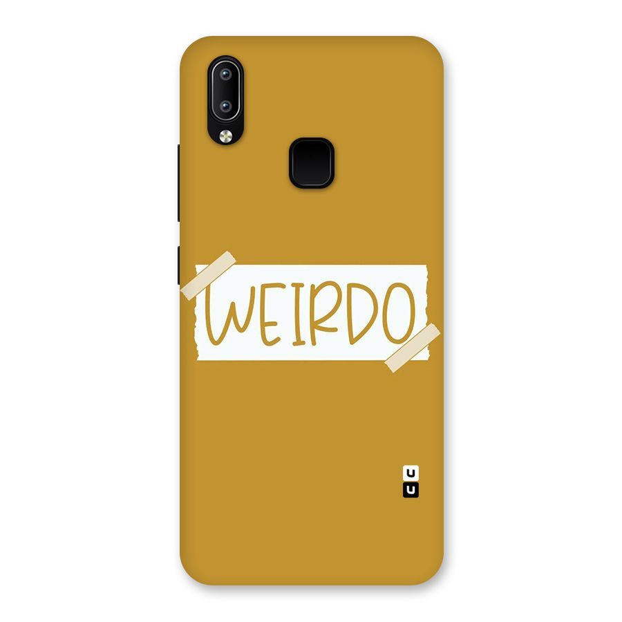 Simple Weirdo Back Case for Vivo Y93