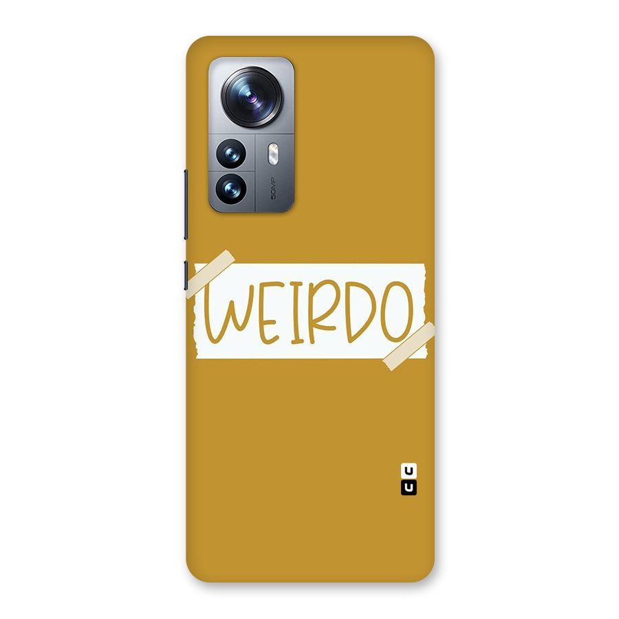 Simple Weirdo Back Case for Xiaomi 12 Pro