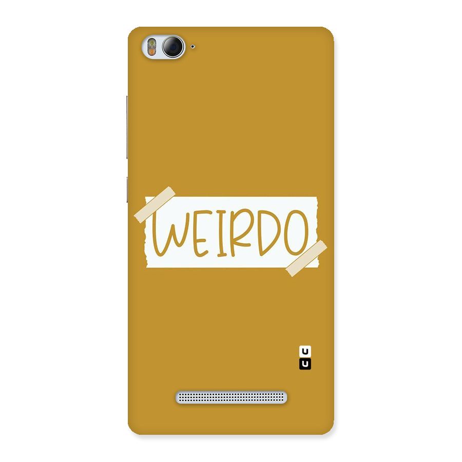 Simple Weirdo Back Case for Xiaomi Mi4i