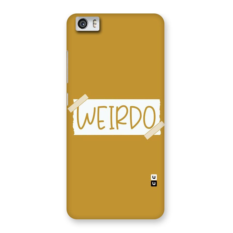 Simple Weirdo Back Case for Xiaomi Redmi Mi5