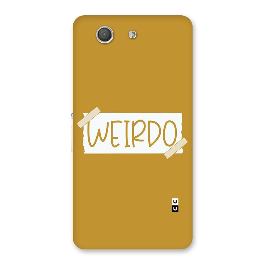 Simple Weirdo Back Case for Xperia Z3 Compact