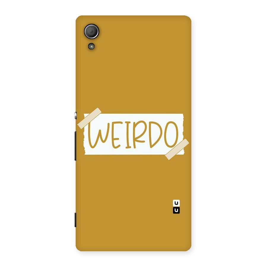 Simple Weirdo Back Case for Xperia Z3 Plus