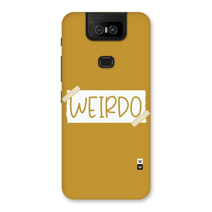 Simple Weirdo Back Case for Zenfone 6z