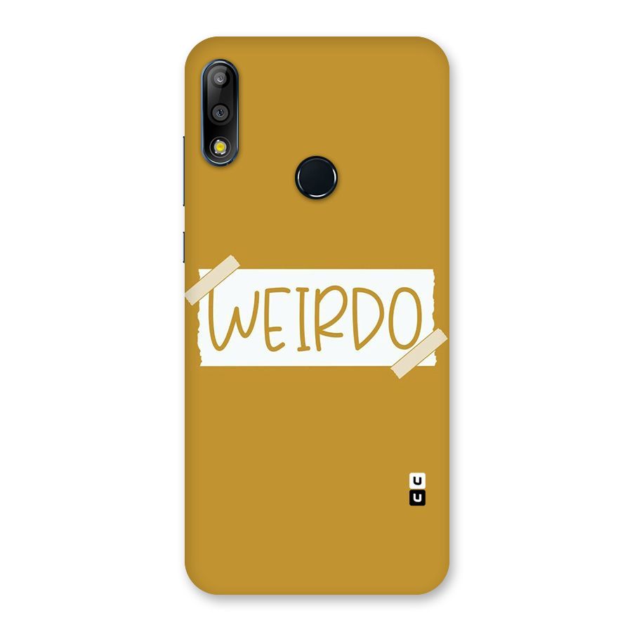 Simple Weirdo Back Case for Zenfone Max Pro M2