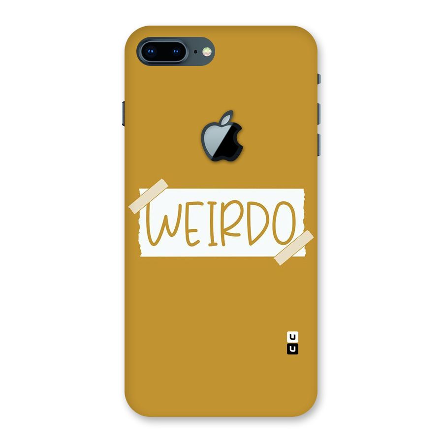Simple Weirdo Back Case for iPhone 7 Plus Apple Cut