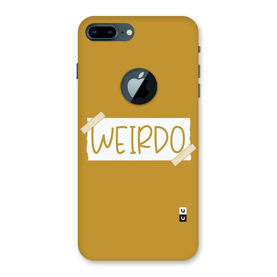 Simple Weirdo Back Case for iPhone 7 Plus Logo Cut