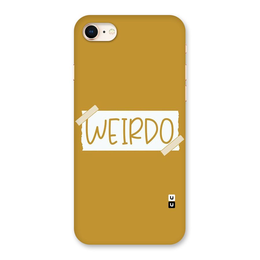 Simple Weirdo Back Case for iPhone 8