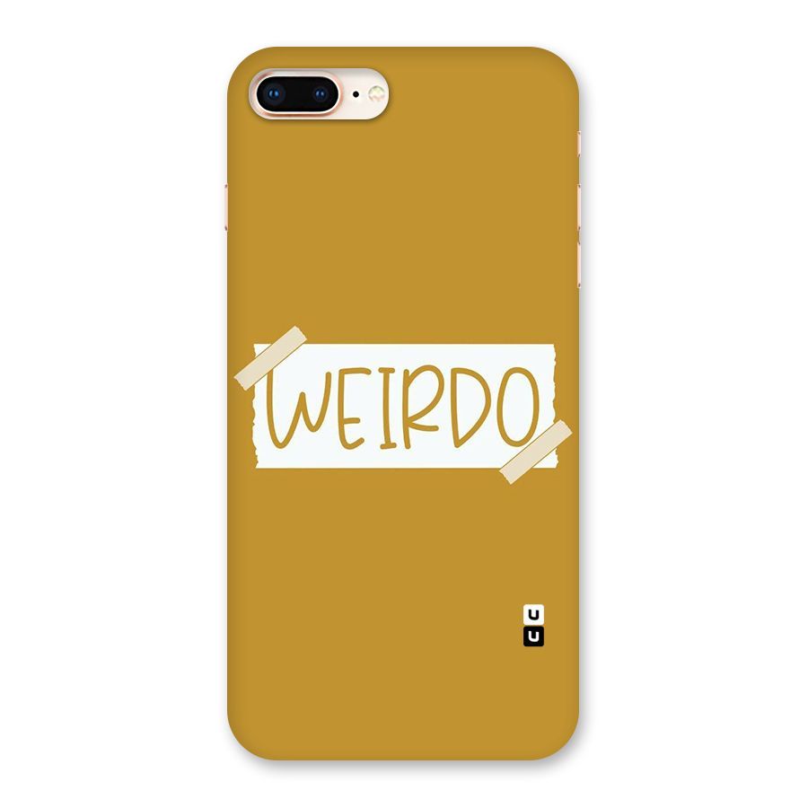 Simple Weirdo Back Case for iPhone 8 Plus