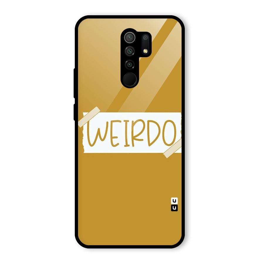 Simple Weirdo Glass Back Case for Poco M2