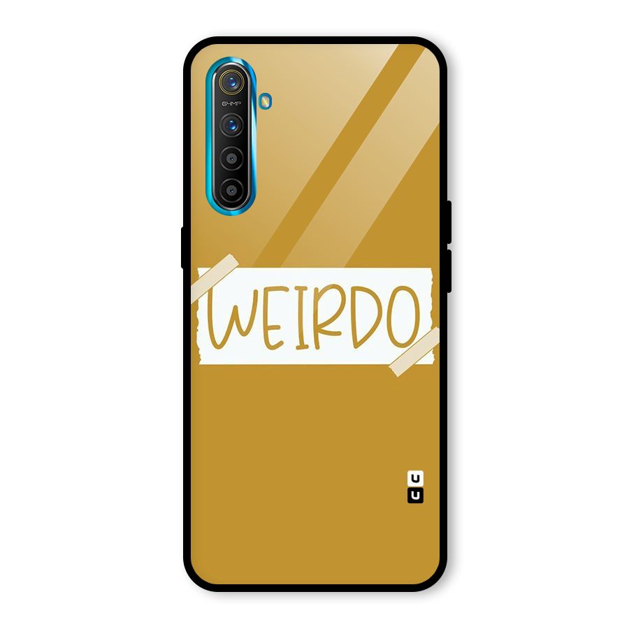 Simple Weirdo Glass Back Case for Realme X2