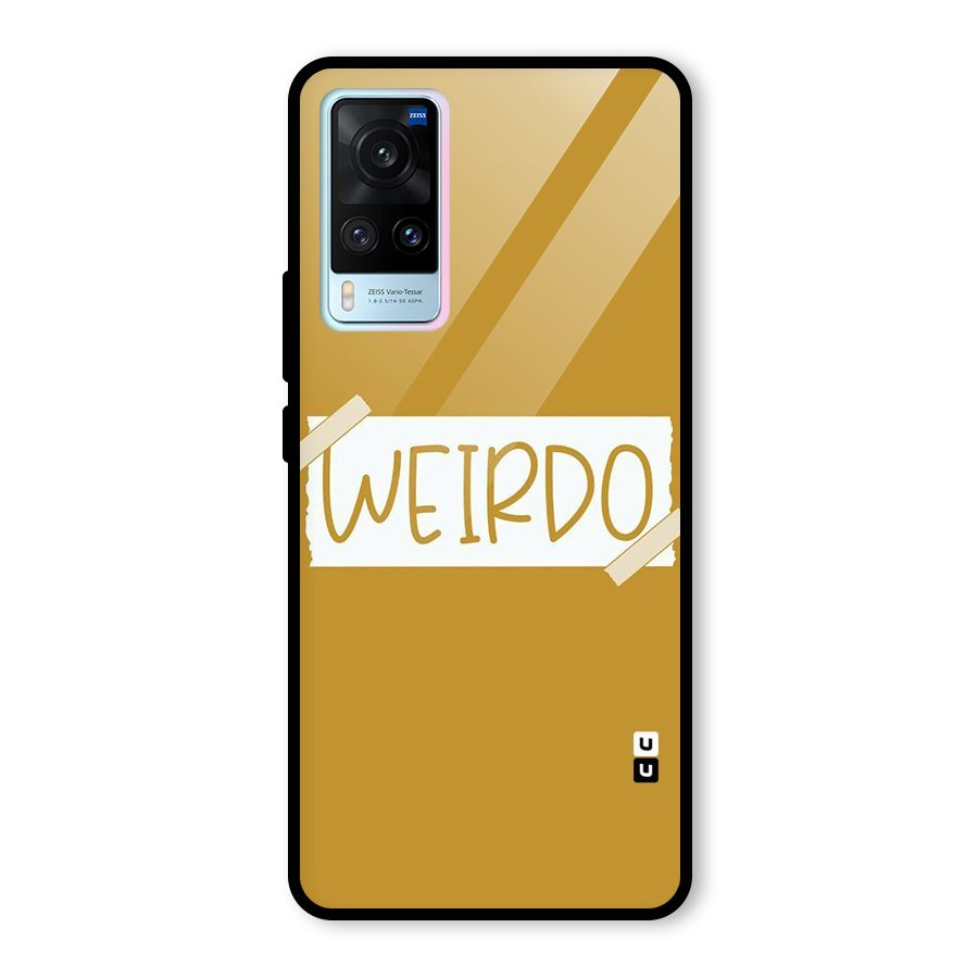 Simple Weirdo Glass Back Case for Vivo X60
