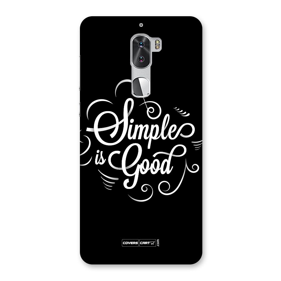Simple is Good Back Case for Coolpad Cool 1