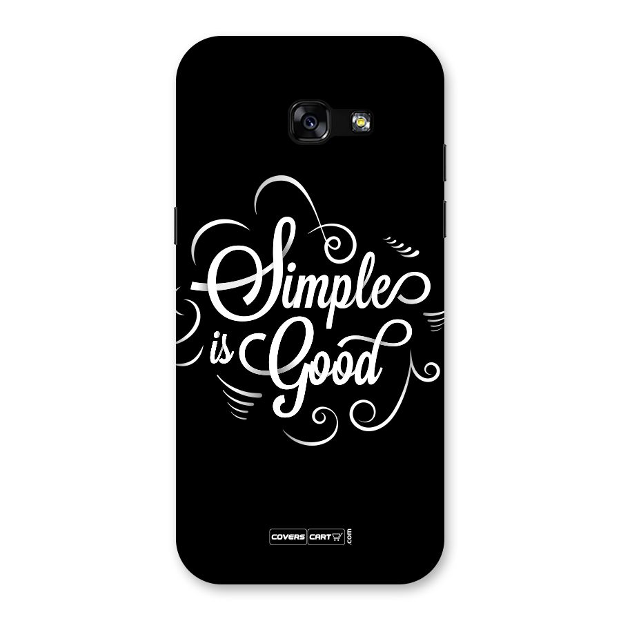 Simple is Good Back Case for Galaxy A5 2017