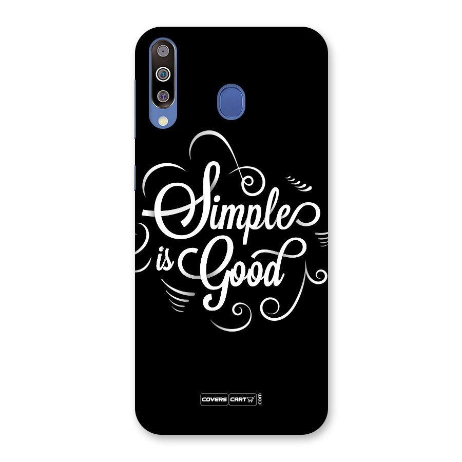 Simple is Good Back Case for Galaxy M30