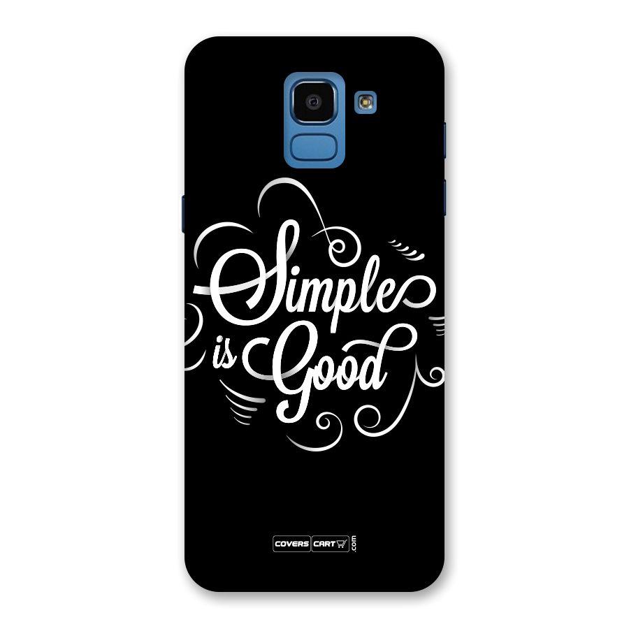 Simple is Good Back Case for Galaxy On6