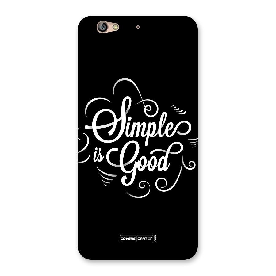 Simple is Good Back Case for Gionee S6