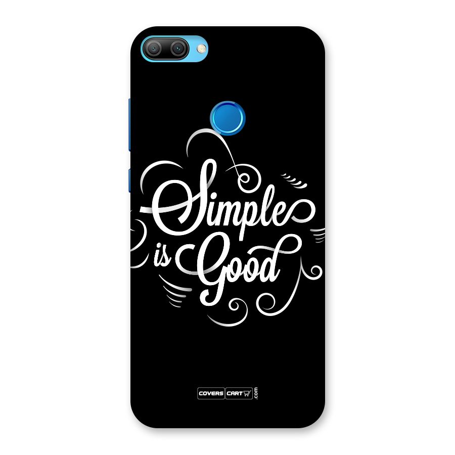 Simple is Good Back Case for Honor 9N