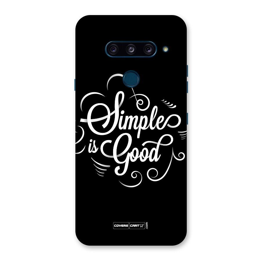 Simple is Good Back Case for LG  V40 ThinQ