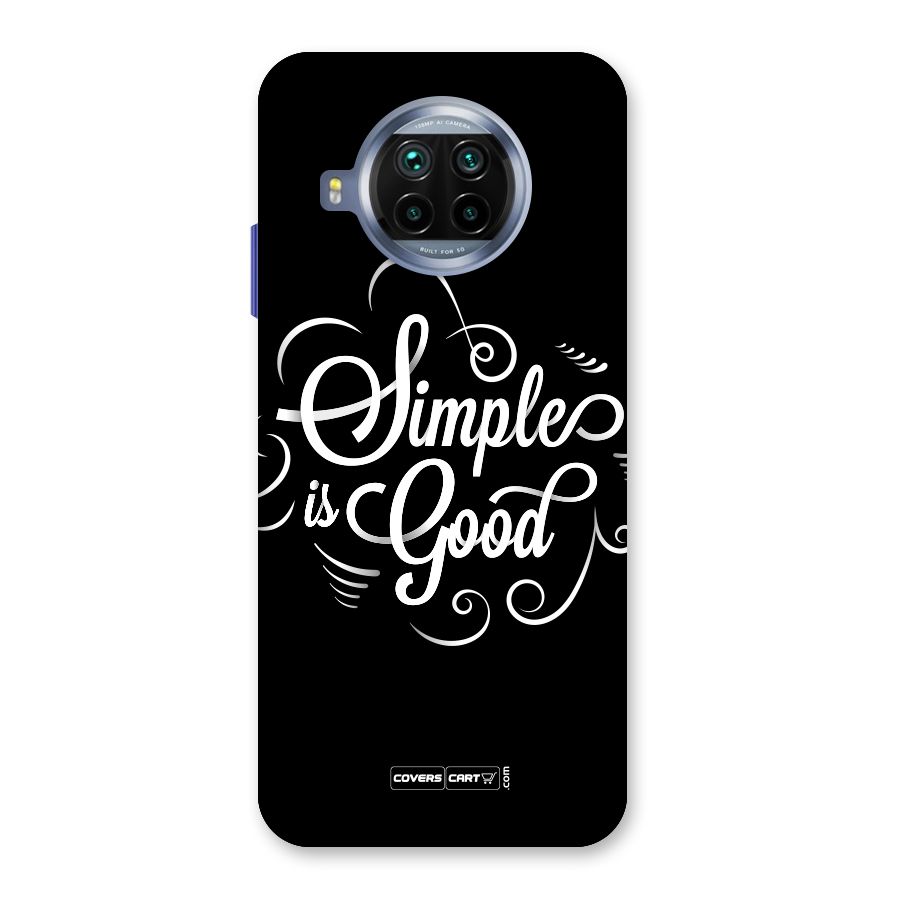 Simple is Good Back Case for Mi 10i
