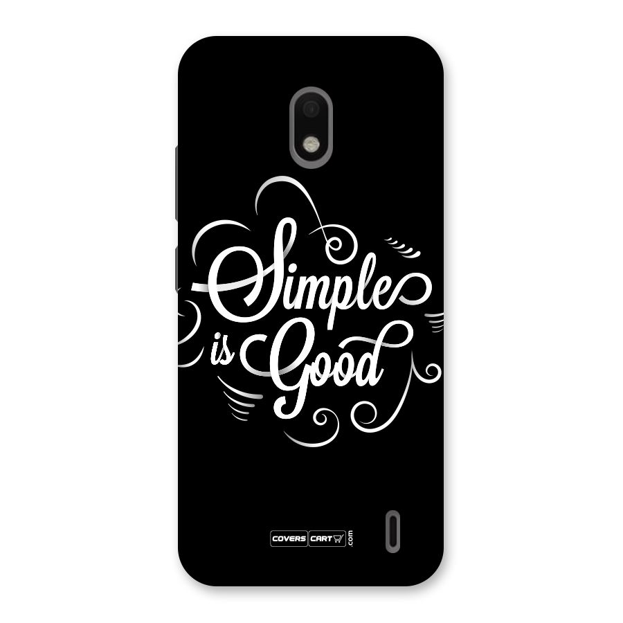 Simple is Good Back Case for Nokia 2.2