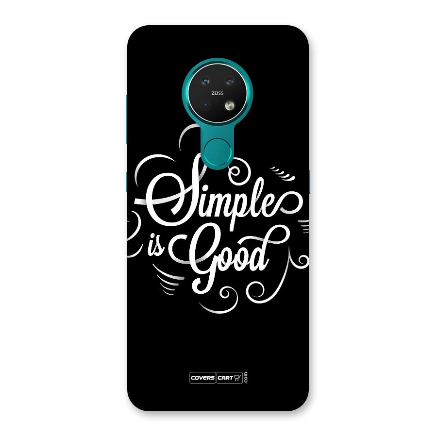 Simple is Good Back Case for Nokia 7.2