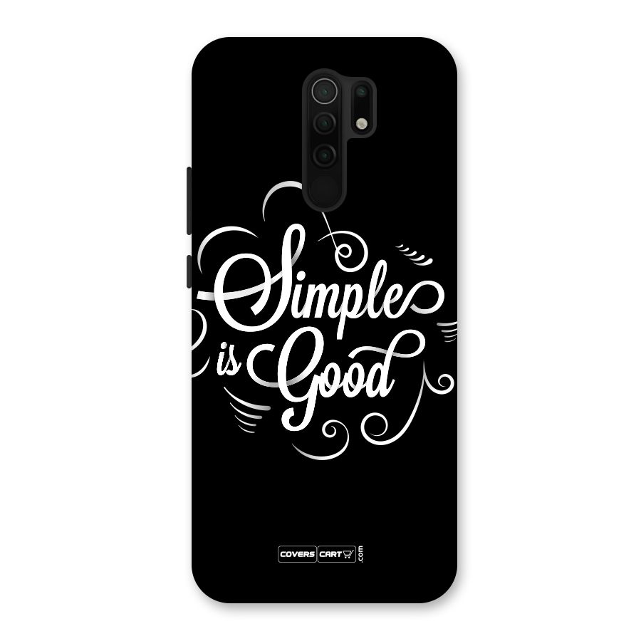 Simple is Good Back Case for Poco M2