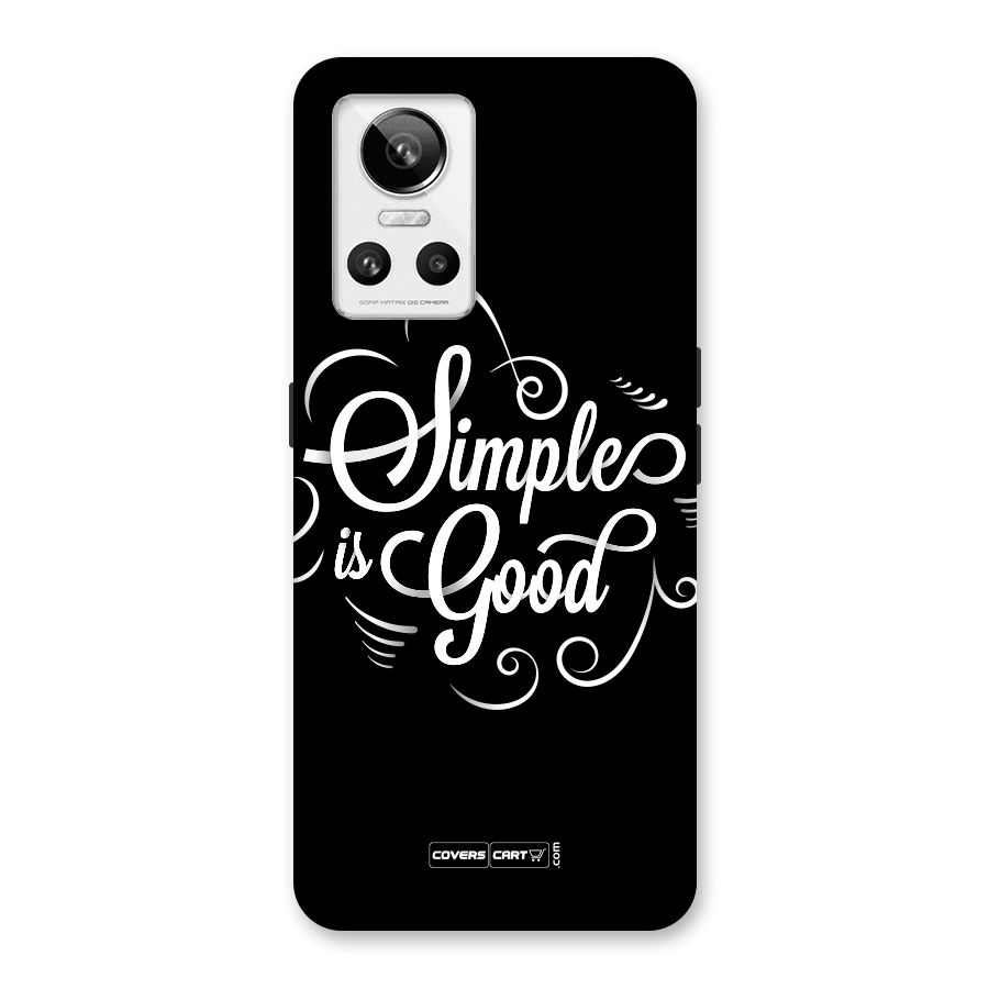 Simple is Good Back Case for Realme GT Neo 3