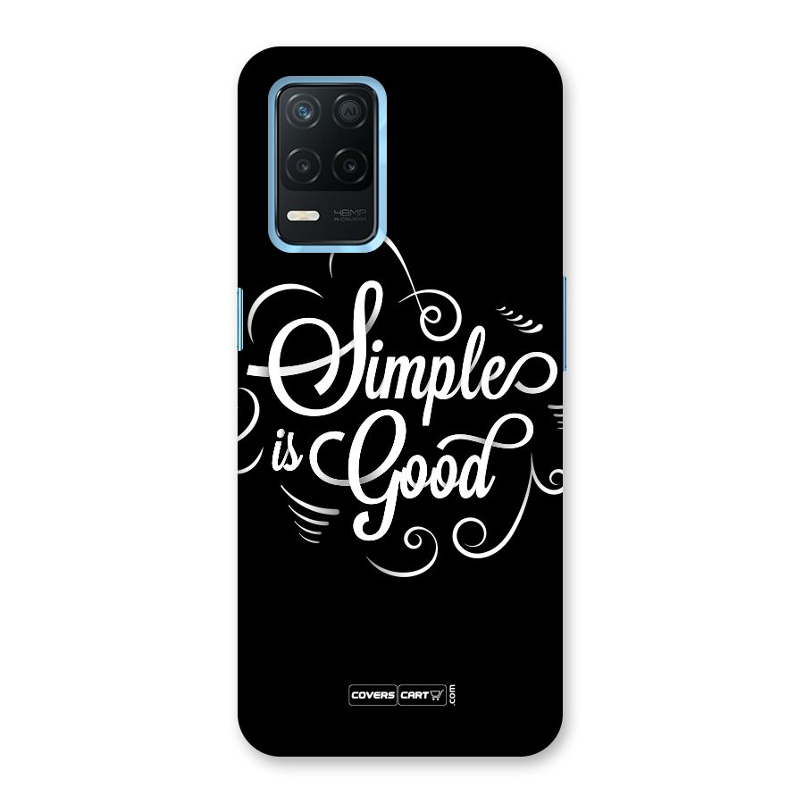 Simple is Good Back Case for Realme Narzo 30 5G