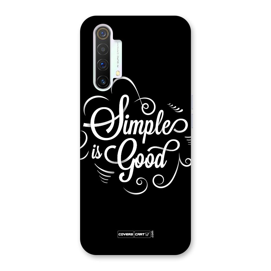 Simple is Good Back Case for Realme X3 SuperZoom