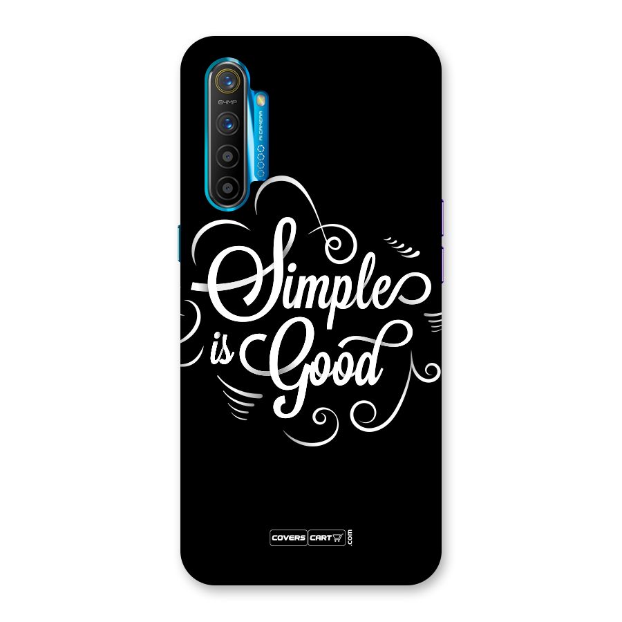 Simple is Good Back Case for Realme XT